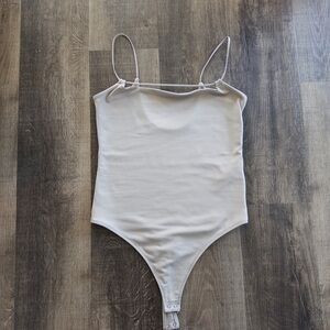 Abercrombie & Fitch Beige Bodysuit
